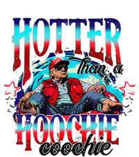 Funny Cute Trump Hotter Than A Hoochie Coochie Gift Short Acrylic Beanie