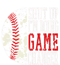 Shut Up IM Doing Game Changer Funny Baseball Players Valucap Bio-Washed Visor