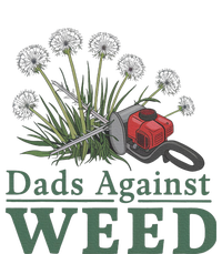 Dads Against Weed Funny Gardening Lawn Mowing Fathers T-Shirt