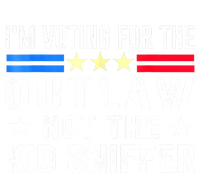 Im Voting For The Outlaw Not The Sniffer 2024 Messy Bun Gift Kids Long Sleeve Shirt