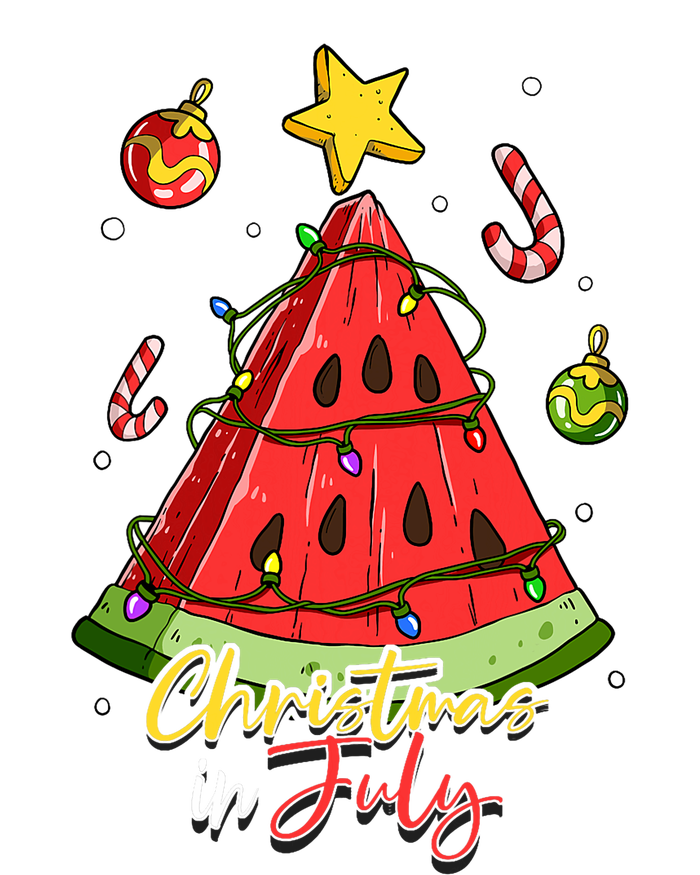 Christmas In July Watermelon Tree T-Shirt