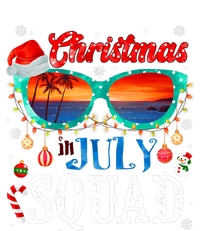 Christmas In July Squad Sunglasses Summer Beach Funny Xmas T-Shirt