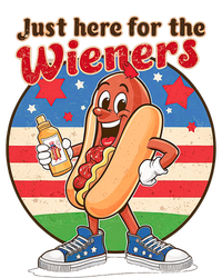 Funny Hot Dog IM Just Here For The Wieners 4th Of July Bbq Mousepad