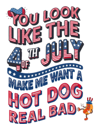 Funny You Look Like 4th Of July Hot Dog Wiener T-Shirt