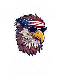 Parking Lot Attendant Eagle July 4th American Flag Usa Funny Gift T-Shirt