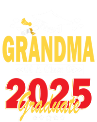 Proud Grandma Of A Class Of 2025 Graduate Senior Gift Women's V-Neck T-Shirt