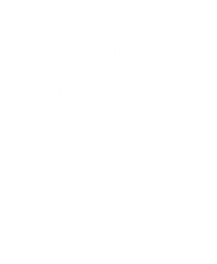 IVe Read The Final Chapter God Wins Christian Faith Cross Kids Sweatshirt