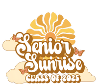 Senior Sunrise Class Of 2025 Retro Senior Ladies Long Sleeve Shirt