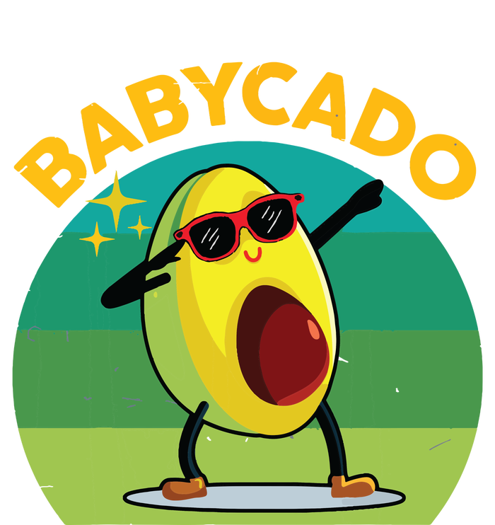 Babycado Dabbing Avocado Cute Baby Boy Mexican Women's Perfect Tri Tunic Long Sleeve Shirt