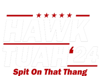 Hawk Tuah 24 Spit On That Thang Funny Saying Women's Tri-Blend 3/4-Sleeve Raglan Shirt