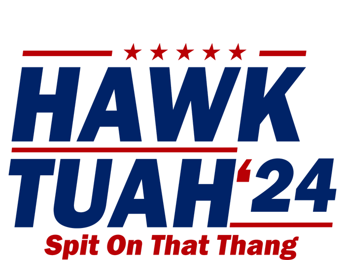 Hawk Tuah 24 Spit On That Thang Funny Saying Women's Momentum V-Neck T-Shirt