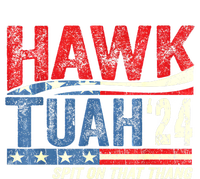 Hawk Tuah 24 Spit On That Thang American Flag Gift T-Shirt