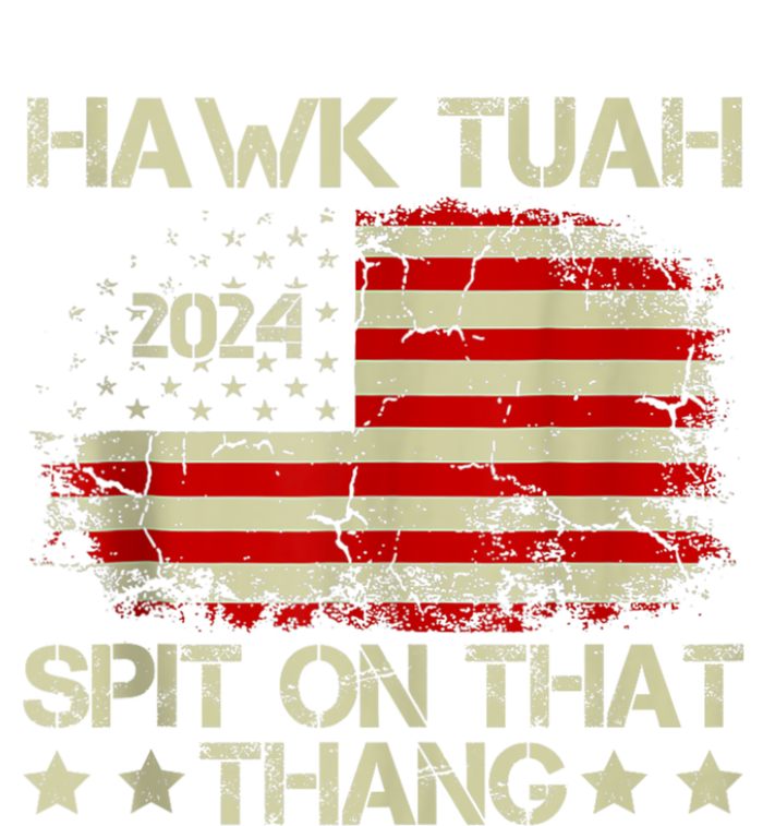 American Flag Hawk Tuah 24 Spit On That Thang T-Shirt