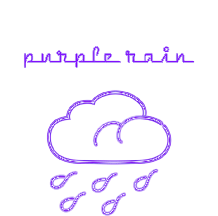 Purple Electric Rain Sustainable Bucket Hat