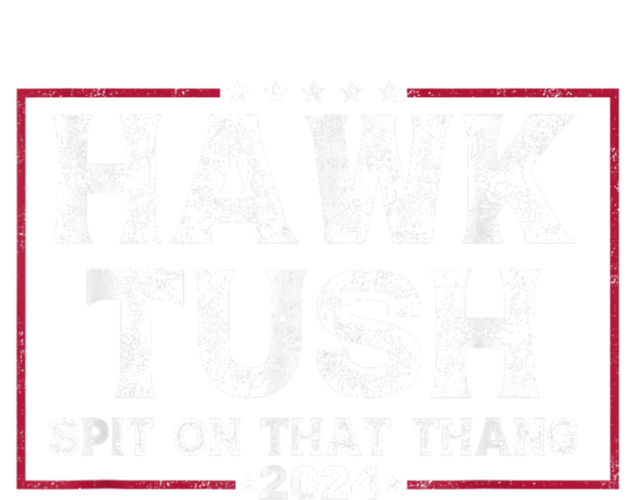 Hawk Tush Spit On That Thang 2024 Us Flag Vintage Trump Women's Perfect Tri Tunic Long Sleeve Shirt