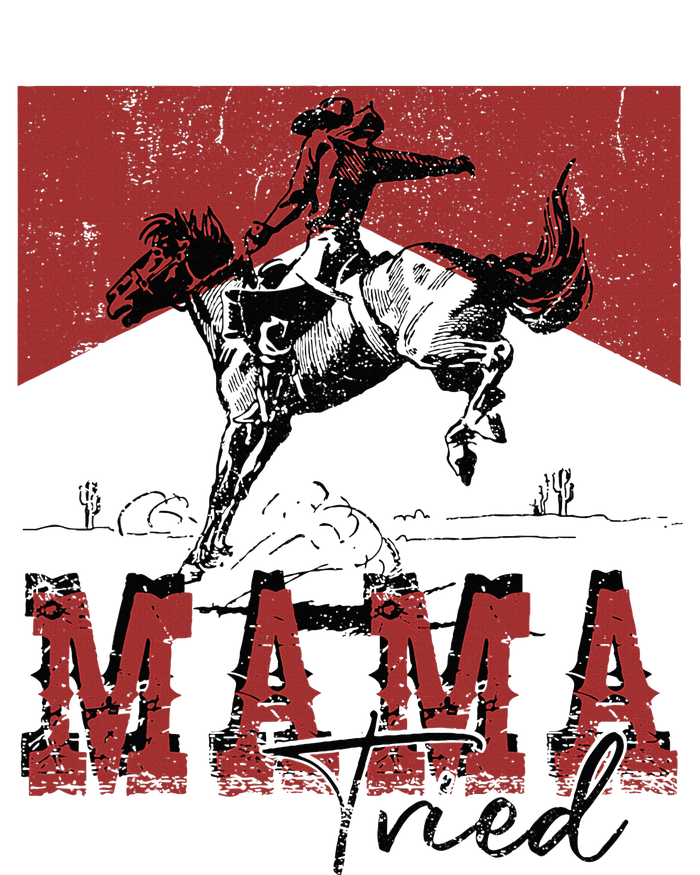 Mama Tried Western Cowgirls Rodeo Mothers Day T-Shirt