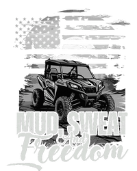 Mud Sweat And Freedom Patriotic American Offroad Sxs Utv Striped Beanie with Solid Band