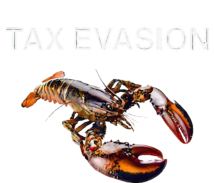 Tax Evasion Lobster Funny Sarcasm Oddly Specific Meme Women's Strappy Tank