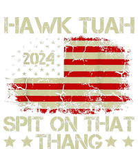 American Flag Hawk Tuah 24 Spit On That Thang Kids Long Sleeve Shirt