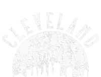 Vintage Cleveland Ohio Skyline Apparel Kids Long Sleeve Shirt