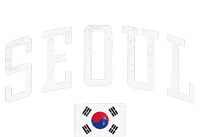 Vintage Seoul South Korea Country Flag Souvenir Vacation Women's T-Shirt