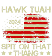 Hawk Tuah 24 Spit On That Thang America Flag Vintage Short Acrylic Beanie