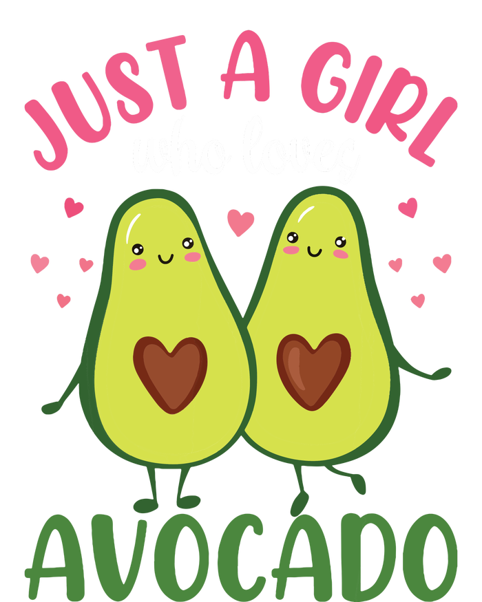 Just A Girl Who Loves Avocado Gift Idea For Women G PosiCharge RacerMesh Polo