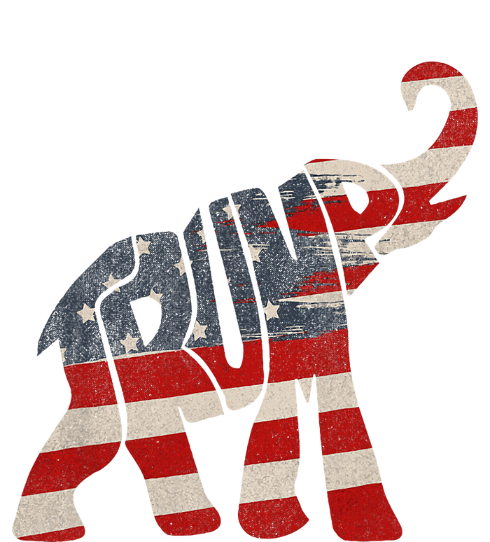 President Trump 2024 Republican Elephant Trump Ladies Essential Flowy Tank