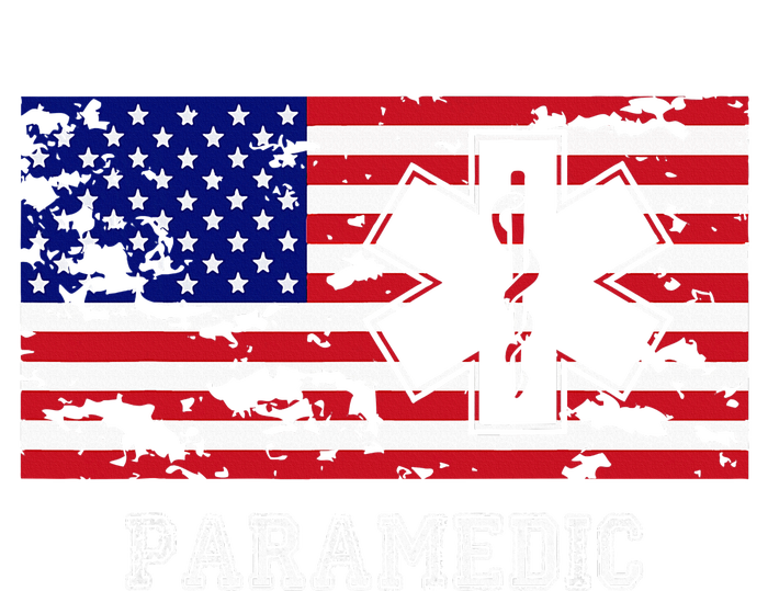 Paramedic Usa Flag T-Shirt