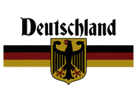 Deutschland Germany Flag Coat Of Arms Eagle Banner 25L Jumbo Tote