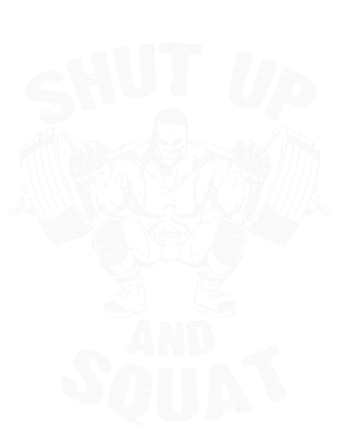 Shut Up And Squat Workout Gym Women's V-Neck T-Shirt