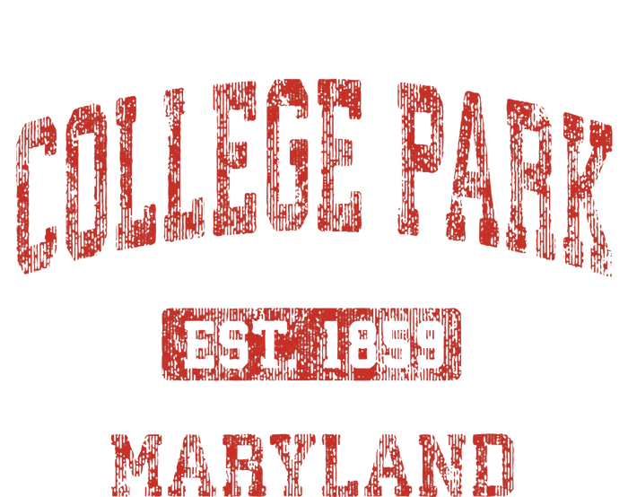 College Park Maryland Md Vintage Athletic Sports T-Shirt