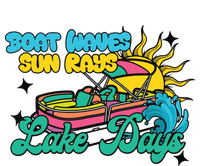 Boat Waves Sun Rays Lake Days T-Shirt