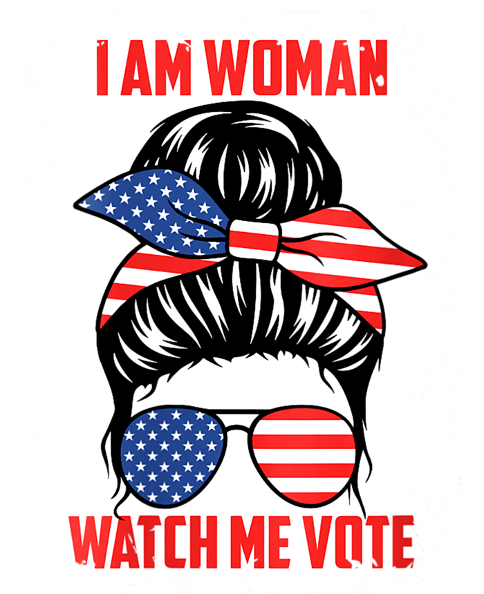 I Am Woman Watch Me Vote Tall Long Sleeve T-Shirt