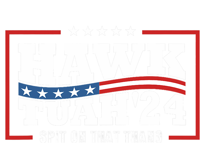 Hawk Tush 24 Spit On That Thing Retro Political President Women's Fleece Hoodie