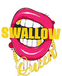 Swallow Queen Lips Golden Necklace Naughty Queen T-Shirt