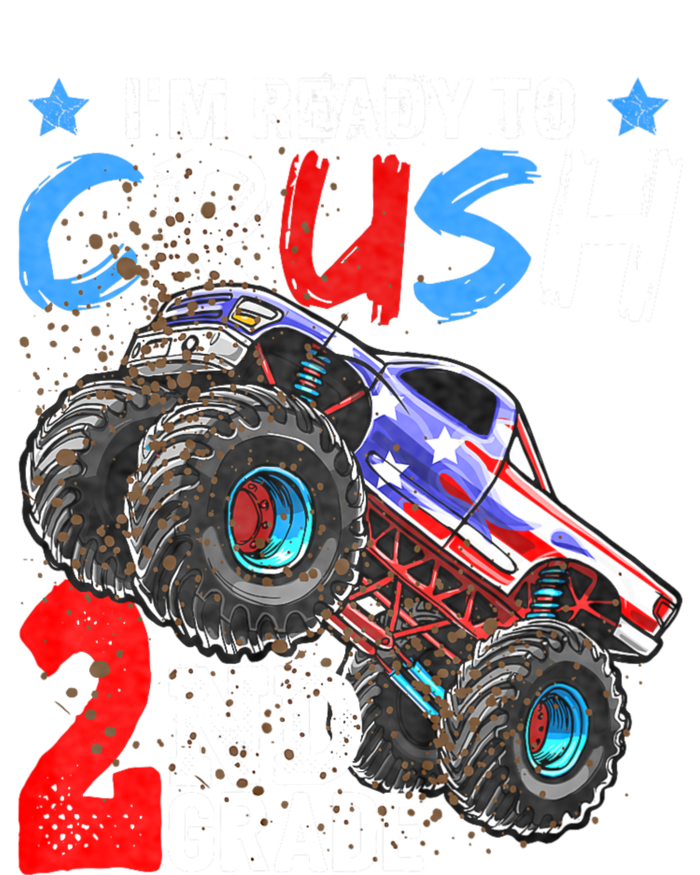 Im Ready To Crush 2nd Grade Monster Truck Back To School T-Shirt