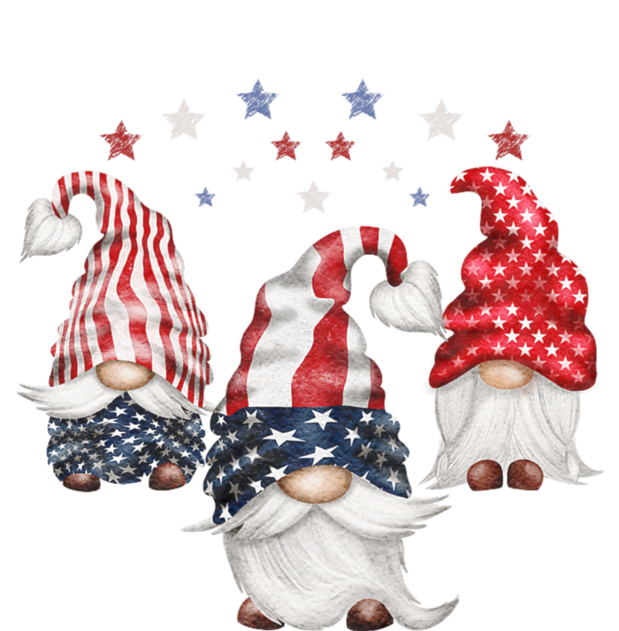 4th Of July Patriotic Gnomes Funny Cute American Usa Flag Full Zip Hoodie