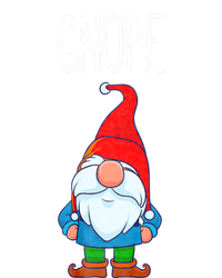 Gnope Tomte Garden Gnome Gift Funny Scandinavian Nope Baby Long Sleeve Bodysuit