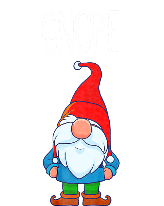 Gnope Tomte Garden Gnome Gift Funny Scandinavian Nope Baby Long Sleeve Bodysuit