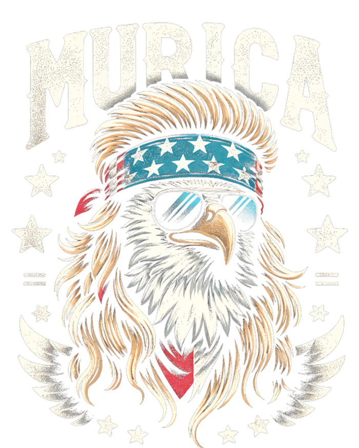 Bald Eagle Us Flag Murica! Patriotic American July 4th T-Shirt