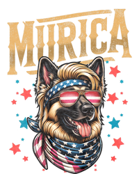 4th Of July Patriotic Funny German Shepherd July 4th Usa Murica T-Shirt