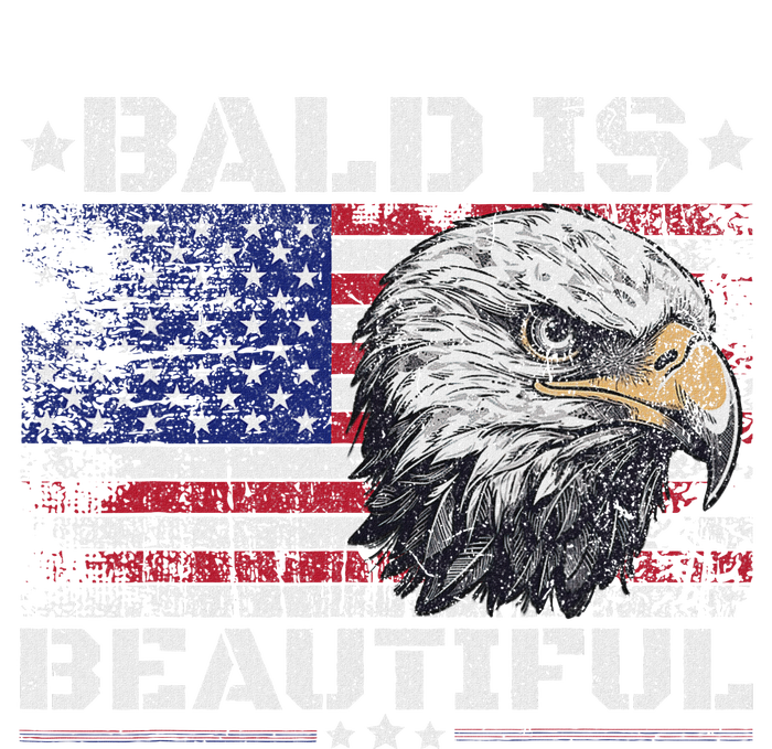 Bald Is Beautiful 4th Of July Independence Day America Eagle Legacy Cool Fit Booney Bucket Hat