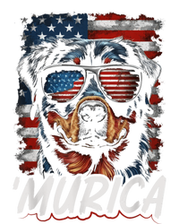 4th Of July Bald Dog Mullet Murica Usa Usa Merica Poster