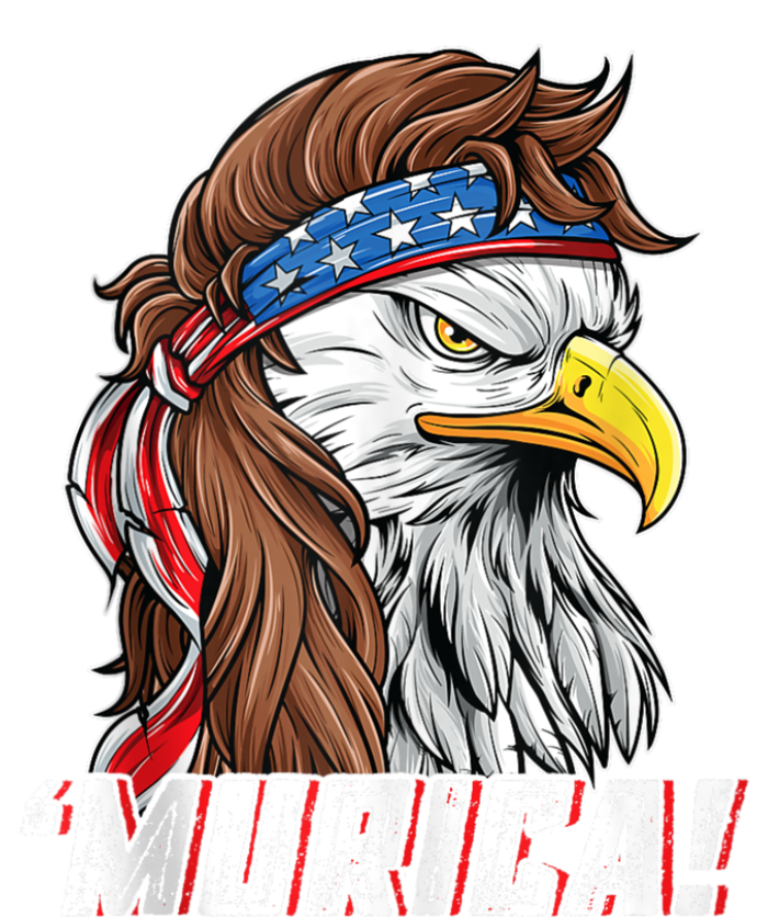 4th Of July Bald Eagle Mullet Murica Usa Usa Merica Ladies PosiCharge Competitor Racerback Tank