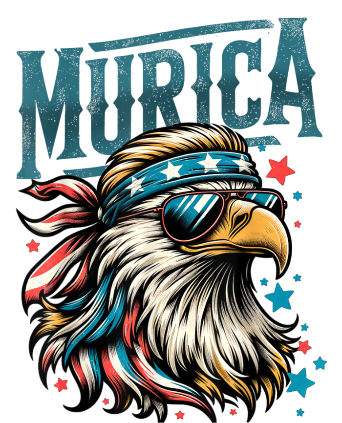 4th Of July Bald Eagle Mullet Murica Usa Usa Merica T-Shirt