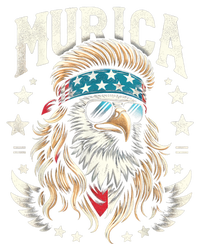 4th Of July Bald Eagle Mullet Murica Usa Usa Merica Womens Funnel Neck Pullover Hood