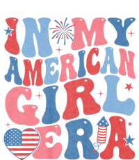 In My American Girl Era Retro 4th Of July Fourth Groovy Women's T-Shirt