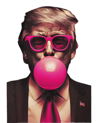 Trump Bubble Gum PosiCharge RacerMesh Polo