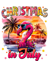 Christmas In July Flamingo Beach Summer T-Shirt